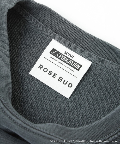 トレーナー スウェット Netflix Series ‘SEX EDUCATION’ × ROSE BUD/MOORDALE PRINT PULLOV Netflix Series 'SEX EDUCATION' × ROSE BUD/MOORDALE PRINT