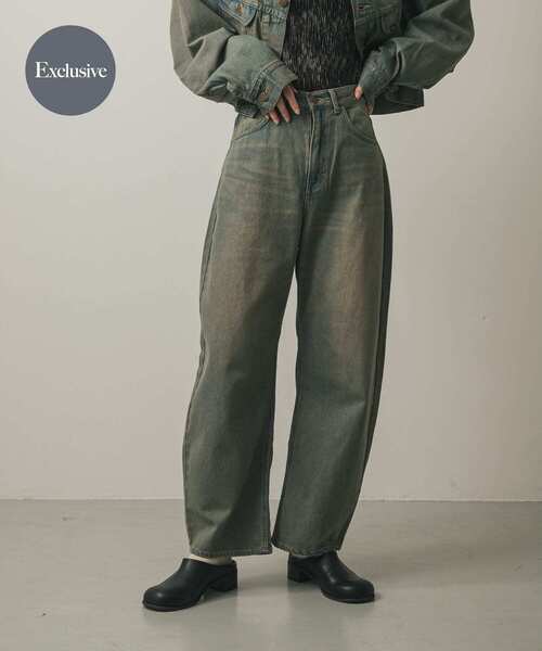 別注』Lee101×SENSE OF PLACE BARREL PANTS（デニムパンツ