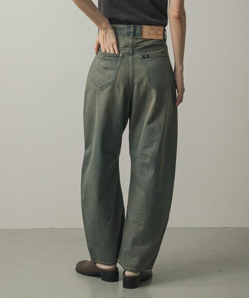 SENSE OF PLACE by URBAN RESEARCH（センスオブプレイスバイアーバンリサーチ）の「『別注』Lee101×SENSE OF PLACE　BARREL PANTS（デニムパンツ・レディース・グリーン系その他/ブラウン系その他・SMALL/MEDIUM）」の22枚目の写真