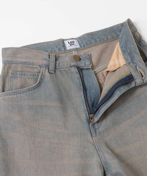 SENSE OF PLACE by URBAN RESEARCH（センスオブプレイスバイアーバンリサーチ）の「『別注』Lee101×SENSE OF PLACE　BARREL PANTS（デニムパンツ・レディース・グリーン系その他/ブラウン系その他・SMALL/MEDIUM）」の3枚目の写真