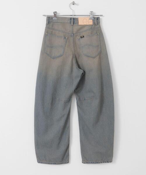 SENSE OF PLACE by URBAN RESEARCH（センスオブプレイスバイアーバンリサーチ）の「『別注』Lee101×SENSE OF PLACE　BARREL PANTS（デニムパンツ・レディース・グリーン系その他/ブラウン系その他・SMALL/MEDIUM）」の4枚目の写真