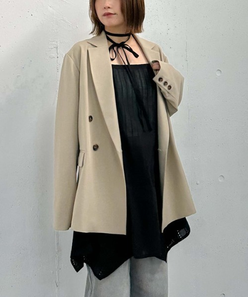 archives（アルシーヴ）の「コットンレースキャミワンピース（ワンピース・レディース・オフホワイト/ブラック・MEDIUM）」の7枚目の写真