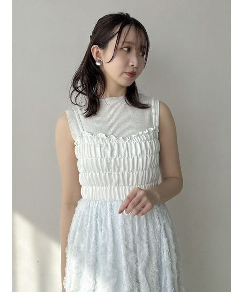セットアップ対応】エアリーレースブルゾン｜ダズリンの通販