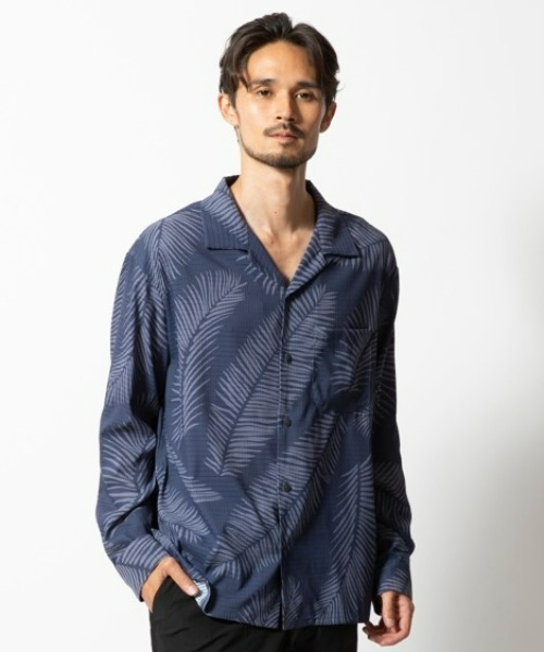 ROARK REVIVAL(ロアークリバイバル)の「【ROARK】"FIRE FERN" BLESS UP LS(シャツ/ブラウス・メンズ・ネイビー・X-LARGE/LARGE/MEDIUM)」の6枚目の写真