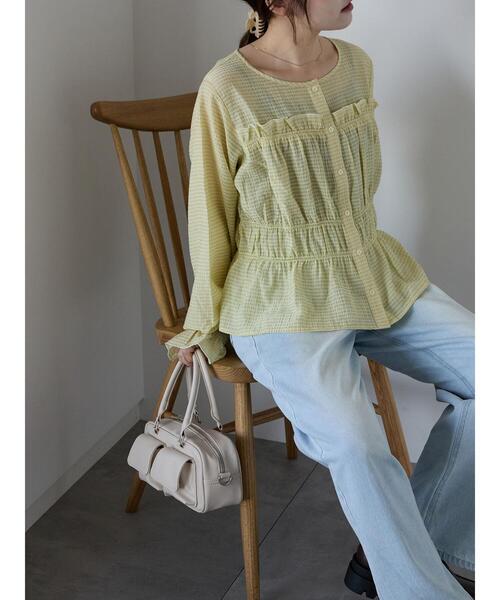 ehka sopo(エヘカソポ)の「エコレザー2wayバッグ(ハンドバッグ・レディース・ブラック/キナリ/ミント・F)」の4枚目の写真