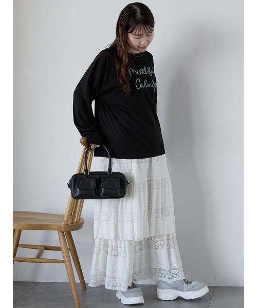 ehka sopo(エヘカソポ)の「エコレザー2wayバッグ(ハンドバッグ・レディース・ブラック/キナリ/ミント・F)」の20枚目の写真