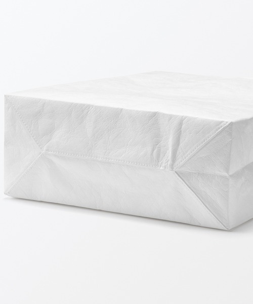 MUJI Labo(ムジラボ)の「〔MUJI Labo〕ペーパーライクトートバッグ(トートバッグ・メンズ・ホワイト/ブラック/グレー・FREE)」の6枚目の写真