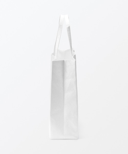 MUJI Labo(ムジラボ)の「〔MUJI Labo〕ペーパーライクトートバッグ(トートバッグ・メンズ・ホワイト/ブラック/グレー・FREE)」の7枚目の写真