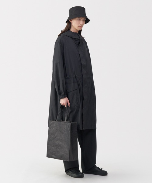 MUJI Labo(ムジラボ)の「〔MUJI Labo〕ペーパーライクトートバッグ(トートバッグ・メンズ・ホワイト/ブラック/グレー・FREE)」の16枚目の写真
