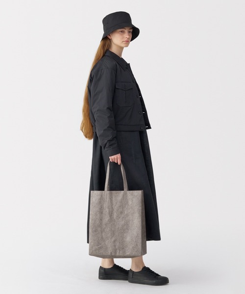 MUJI Labo(ムジラボ)の「〔MUJI Labo〕ペーパーライクトートバッグ(トートバッグ・メンズ・ホワイト/ブラック/グレー・FREE)」の22枚目の写真