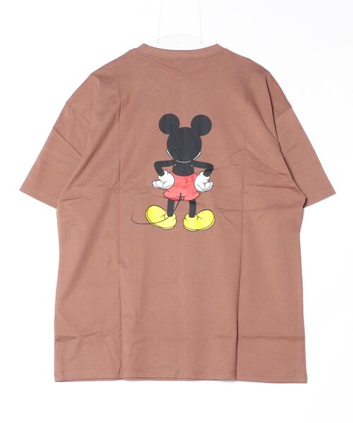 セール】メンズ MICKEY MOUSE ミッキーマウス オーバーサイズT