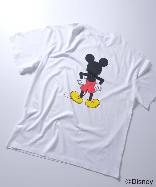 メンズ MICKEY MOUSE ミッキーマウス オーバーサイズTシャツ（T