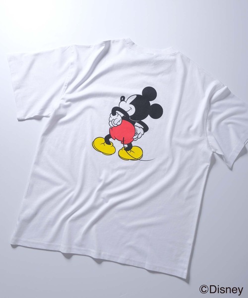 Disney(ディズニー)の「メンズ MICKEY MOUSE ミッキーマウス オーバーサイズTシャツ(Tシャツ/カットソー・メンズ・モカ/ネイビー/グレー系その他/杢グレー/オフホワイト/チャコールグレー/ホワイト系その他2/ダークグリーン/ホワイト系その他3/ホワイト系その他/グレー系その他4/グリーン系その他/グレー系その他3/ブルー系その他/グレー系その他2・M/XL/L)」の16枚目の写真