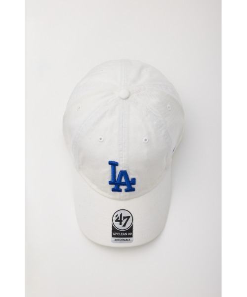 RODEO CROWNS WIDE BOWL（ロデオクラウンズワイドボウル）の「47 CLEAN UP Dodgers CAP（キャップ・レディース・ホワイト/ブルー・FREE）」の5枚目の写真