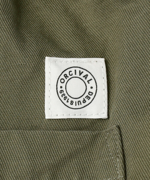ORCIVAL（オーシバル）の「ORCIVAL | コットンリネン イージーカーゴパンツ WOMEN（カーゴパンツ・レディース・ネイビー/オリーブ・1）」の13枚目の写真