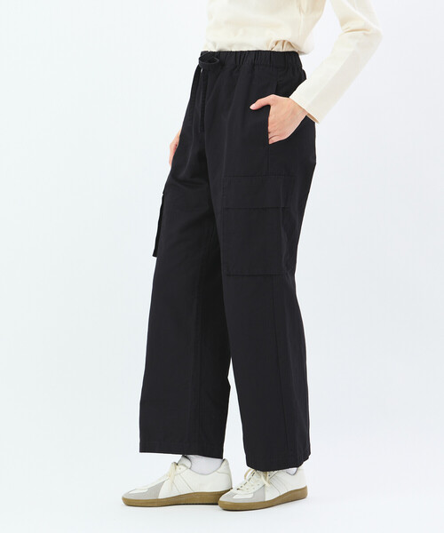 ORCIVAL（オーシバル）の「ORCIVAL | コットンリネン イージーカーゴパンツ WOMEN（カーゴパンツ・レディース・ネイビー/オリーブ・1）」の5枚目の写真