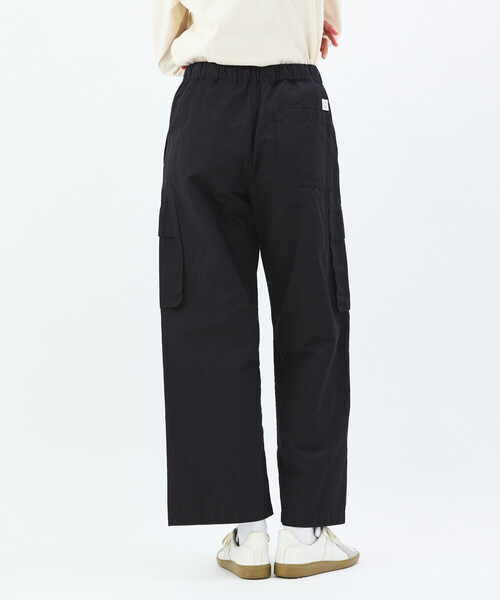 ORCIVAL（オーシバル）の「ORCIVAL | コットンリネン イージーカーゴパンツ WOMEN（カーゴパンツ・レディース・ネイビー/オリーブ・1）」の4枚目の写真