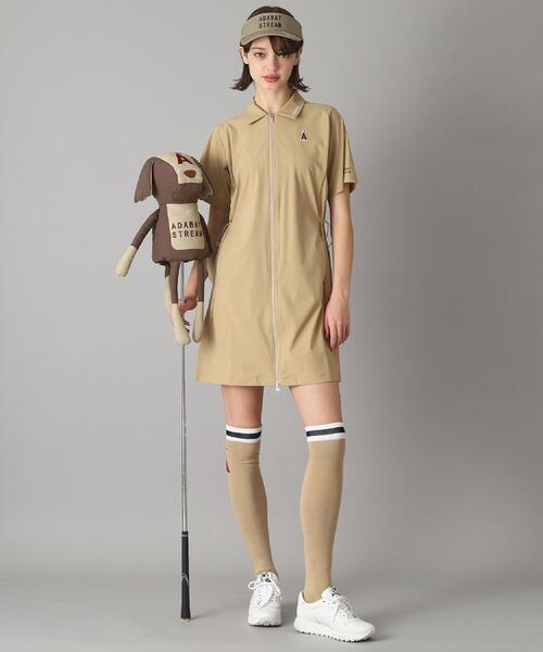 UVカット/接触冷感 クールタッチジップアップワンピース（ワンピース