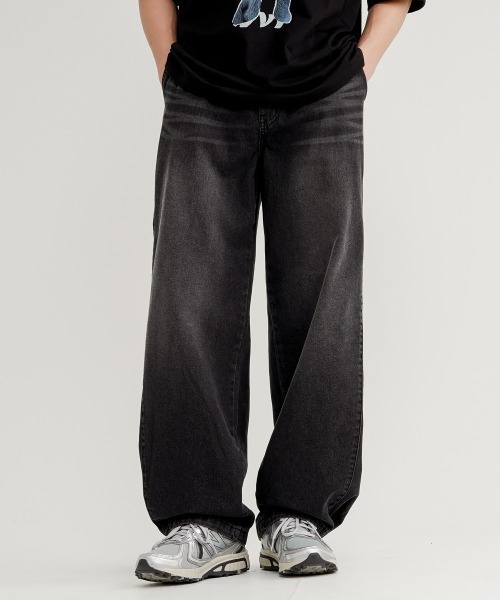 NO NEED（ノーニード）の「【WV PROJECT】snap denim PT / JNLP7709（デニムパンツ・メンズ・ブルー/ブラック・M/L/LL）」の4枚目の写真