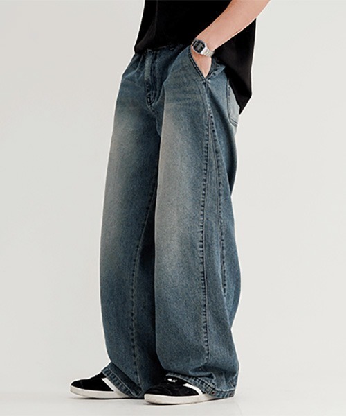セール】【WV PROJECT】snap denim PT / JNLP7709（デニムパンツ