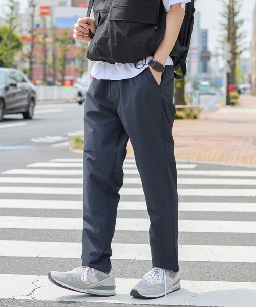 coen（コーエン）の「ハイカーテックテーパードパンツ 【ストレッチ、耐摩耗性、撥水、UVカット】（その他パンツ・メンズ・ターコイズブルー/ブラック/オリーブ/ベージュ/ダークグレー・S/M/L/XL）」の3枚目の写真