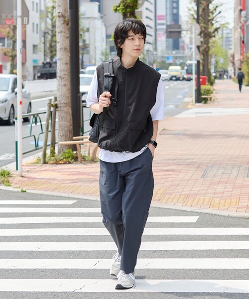 coen（コーエン）の「ハイカーテックテーパードパンツ 【ストレッチ、耐摩耗性、撥水、UVカット】（その他パンツ・メンズ・ターコイズブルー/ブラック/オリーブ/ベージュ/ダークグレー・S/M/L/XL）」の12枚目の写真