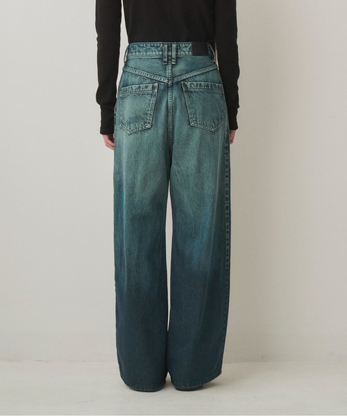 Juha(ユハ)の「GRADATION WIDE DENIM(デニムパンツ・メンズ・ブルー/ブラック・2/3/4)」の14枚目の写真