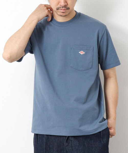 話題の人気 DANTON/ダントン】SOLID POCKET T-SHIRT 25SS（Tシャツ トップス