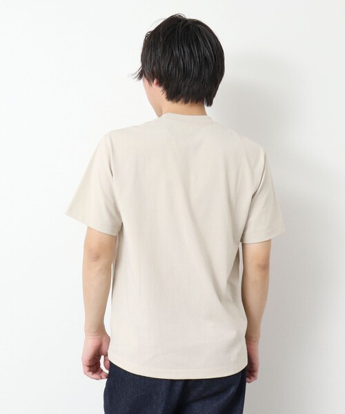DANTON(ダントン)の「【DANTON/ダントン】SOLID POCKET T-SHIRT 25SS(Tシャツ/カットソー・メンズ・ホワイト/アイボリー/グレイッシュベージュ/ブルー・S/M/L/XL)」の11枚目の写真