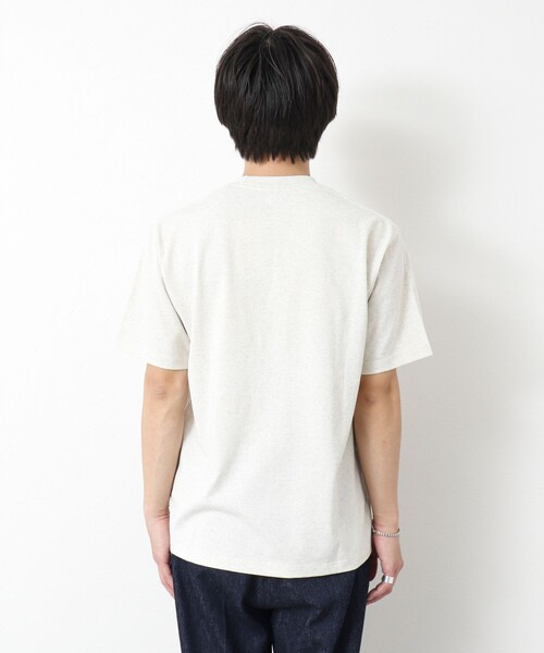 DANTON(ダントン)の「【DANTON/ダントン】SOLID POCKET T-SHIRT 25SS(Tシャツ/カットソー・メンズ・ホワイト/アイボリー/グレイッシュベージュ/ブルー・S/M/L/XL)」の20枚目の写真