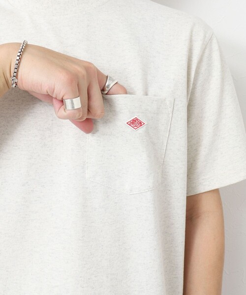DANTON(ダントン)の「【DANTON/ダントン】SOLID POCKET T-SHIRT 25SS(Tシャツ/カットソー・メンズ・ホワイト/アイボリー/グレイッシュベージュ/ブルー・S/M/L/XL)」の22枚目の写真