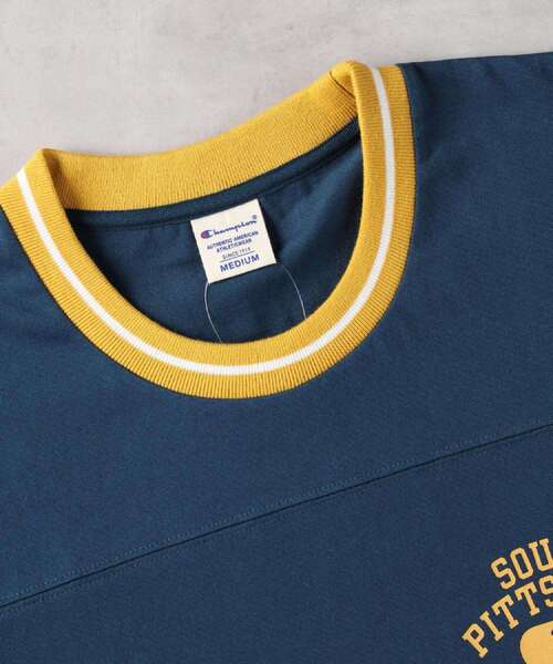 Champion(チャンピオン)の「Champion(チャンピオン)【レディース】ラインリブワンピース(ワンピース・レディース・グリーン/ネイビー/オフホワイト・M/L/XL/03)」の19枚目の写真