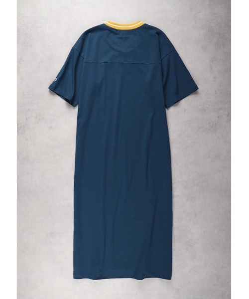 Champion（チャンピオン）の「【Champion】ラインリブワンピース（ワンピース・レディース・グリーン/ネイビー/オフホワイト・M/L/XL）」の9枚目の写真