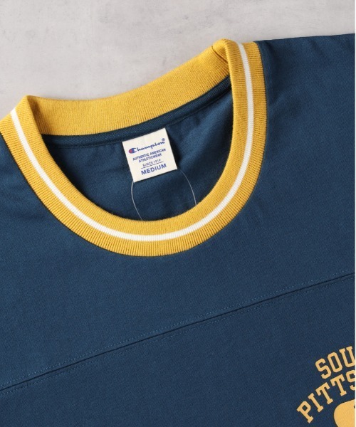 Champion（チャンピオン）の「【Champion】ラインリブワンピース（ワンピース・レディース・グリーン/ネイビー/オフホワイト・M/L/XL）」の6枚目の写真