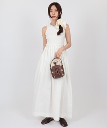 different material sleeveless one piece