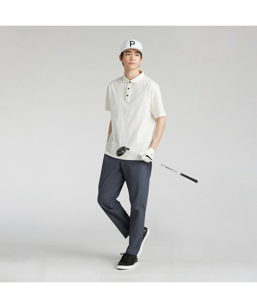 PUMA（プーマ）の「PUMA プーマ メンズ ゴルフ FOG ソリッド リラックス 半袖 ポロシャツ（ポロシャツ・メンズ・イエロー/グレー/オフホワイト/杢グレー・SMALL/MEDIUM/XX-LARGE/X-LARGE/LARGE）」の21枚目の写真