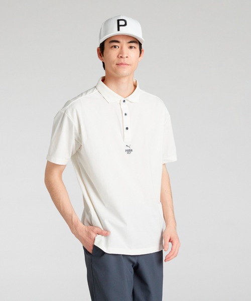 セール】PUMA プーマ メンズ ゴルフ FOG ソリッド リラックス 半袖