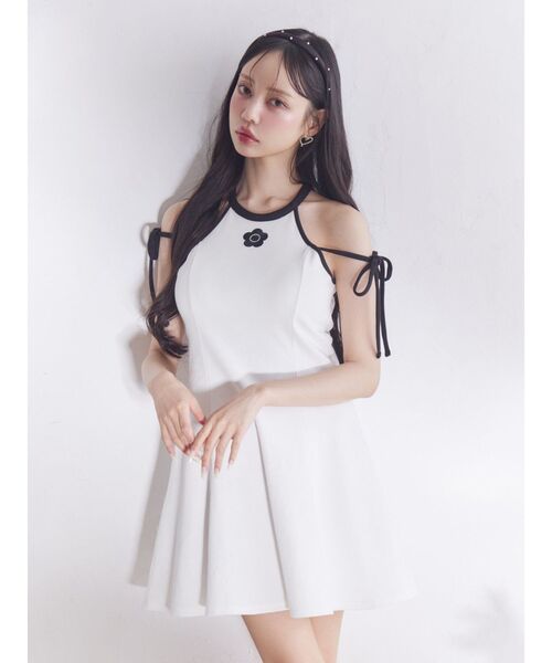【EATMExMARY QUANT】 リボンリブワンピース EATME（イートミー）の「【EATME×MARY QUANT】リボンリブ