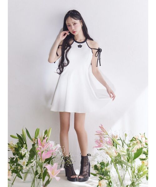 EATMExMARY QUANT リボンリブワンピース EATME（イートミー）の「【EATME×MARY QUANT】リボンリブ