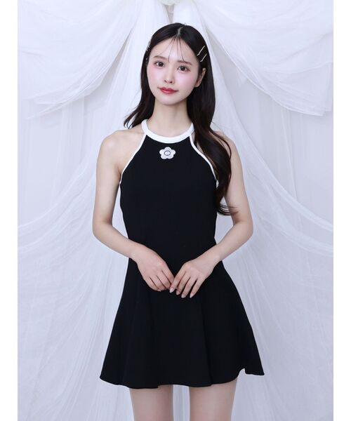 EATME(イートミー)の「【EATME×MARY QUANT】リボンリブワンピース(ワンピース・レディース・ピンク/オフホワイト/ブラック・FREE)」の17枚目の写真