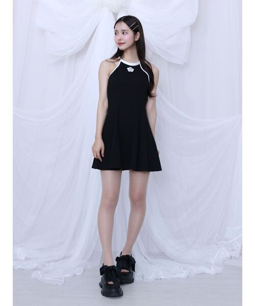 EATME(イートミー)の「【EATME×MARY QUANT】リボンリブワンピース(ワンピース・レディース・ピンク/オフホワイト/ブラック・FREE)」の18枚目の写真