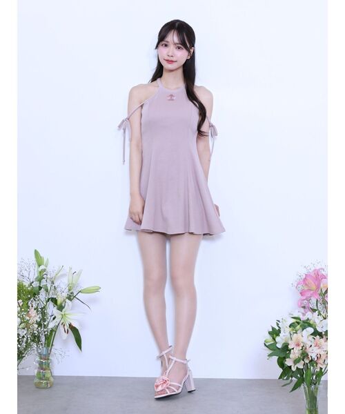 EATME(イートミー)の「【EATME×MARY QUANT】リボンリブワンピース(ワンピース・レディース・ピンク/オフホワイト/ブラック・FREE)」の22枚目の写真