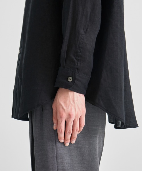 markaware（マーカウェア）の「【MARKAWARE/マーカウェア】TENT LONG SHIRT（シャツ/ブラウス・メンズ・ブラック/ホワイト・1/2）」の16枚目の写真