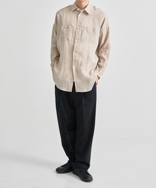 MARKAWARE/マーカウェア】TENT LONG SHIRT（シャツ/ブラウス