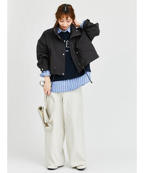 Lugnoncure（ルノンキュール）の「【イージーケア】ボリューム袖レギュラーシャツ（シャツ/ブラウス・レディース・ネイビー/ピンク/オフホワイト/チャコールグレー・F）」の21枚目の写真