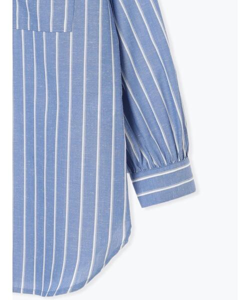 Lugnoncure（ルノンキュール）の「【イージーケア】ボリューム袖レギュラーシャツ（シャツ/ブラウス・レディース・ネイビー/ピンク/オフホワイト/チャコールグレー・F）」の10枚目の写真