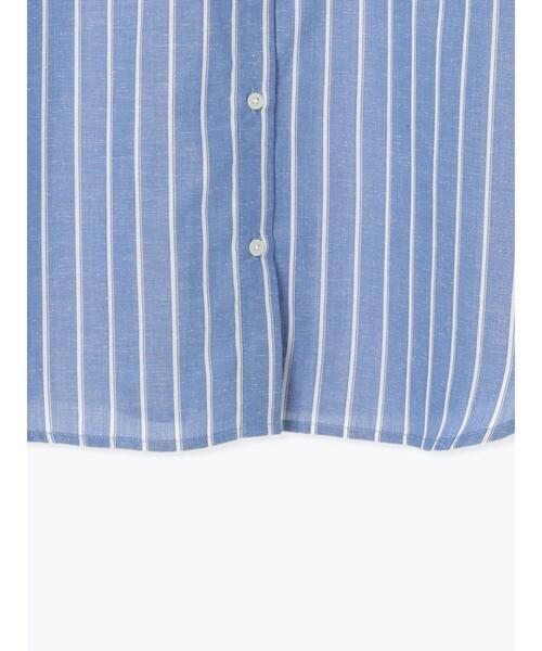 Lugnoncure（ルノンキュール）の「【イージーケア】ボリューム袖レギュラーシャツ（シャツ/ブラウス・レディース・ネイビー/ピンク/オフホワイト/チャコールグレー・F）」の11枚目の写真