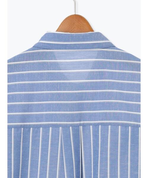 Lugnoncure（ルノンキュール）の「【イージーケア】ボリューム袖レギュラーシャツ（シャツ/ブラウス・レディース・ネイビー/ピンク/オフホワイト/チャコールグレー・F）」の12枚目の写真