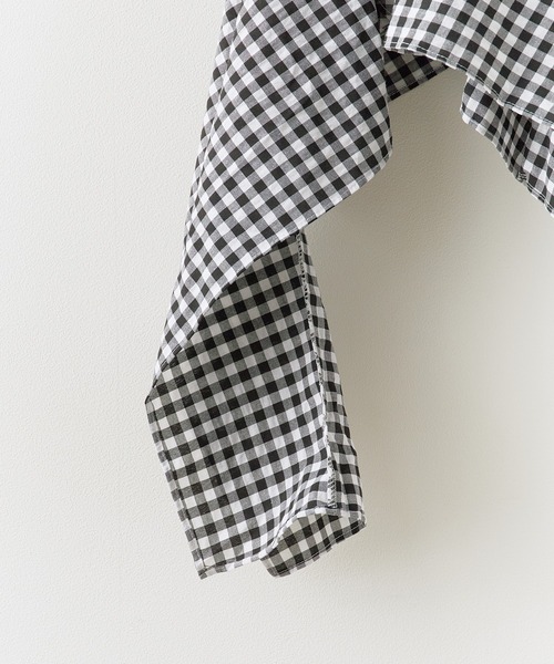 ROOPTOKYO(ループトウキョウ)の「Gingham Camisole Frilled Bustier / ギンガムキャミソールフリルビスチェ(キャミソール・レディース・ブルー/ブラック/ピンク・FREE)」の5枚目の写真