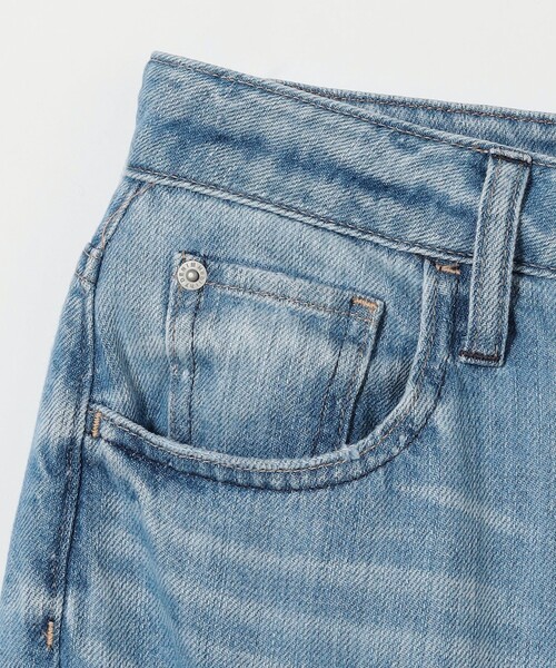 Healthy denim（ヘルシーデニム）の「【別注】＜HEALTHY DENIM＞ストレート ワイド デニム パンツ（デニムパンツ・レディース・ターコイズブルー/ライトブルー・S/M/XS）」の16枚目の写真